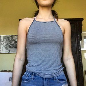 Striped Halter Top